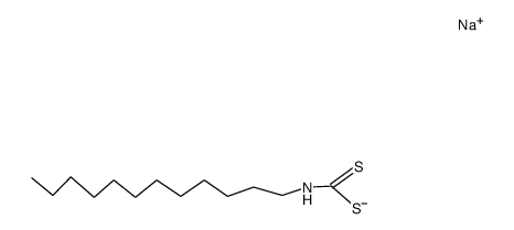 monododecyldithiocarbamate sodium Structure