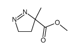 methyl 5-methyl-3,4-dihydropyrazole-5-carboxylate Structure