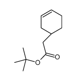 tert-butyl 2-[(1R)-cyclohex-3-en-1-yl]acetate Structure