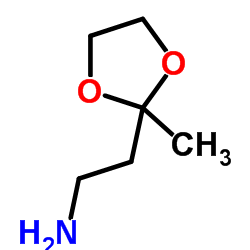 2-(2-Methyl-1,3-dioxolan-2-yl)ethanamine structure