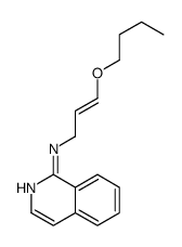 N-(3-butoxyprop-2-enyl)isoquinolin-1-amine Structure