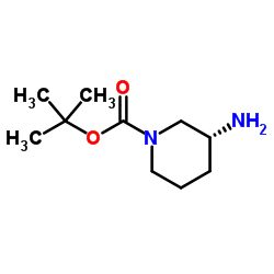 (S)-(+)-1-Boc-3-氨基哌啶结构式