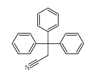 3,3,3-三苯基丙腈结构式