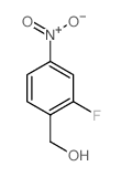 2-氟-4-硝基苄醇结构式