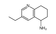 5-Quinolinamine,3-ethyl-5,6,7,8-tetrahydro-(9CI)结构式