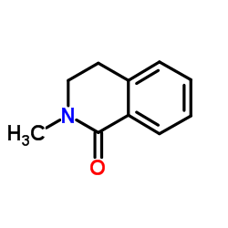 2-Methyl-3,4-dihydro-1(2H)-isoquinolinone Structure