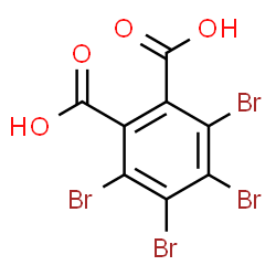 3,4,5,6-Tetrabromo-1,2-benzenedicarboxylic acid magnesium salt结构式