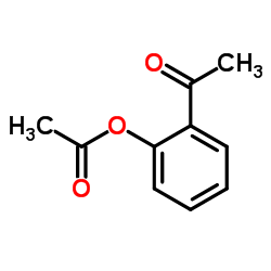 2-乙酰氧基苯乙酮结构式