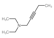 2-Pentyn-1-amine,N,N-diethyl- Structure