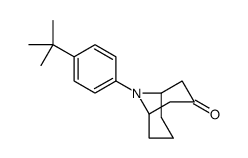 9-(4-tert-butylphenyl)-9-azabicyclo[3.3.1]nonan-3-one结构式