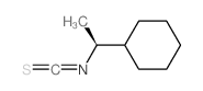 (S)-(+)-1-环己乙基硫代异氰酸酯结构式