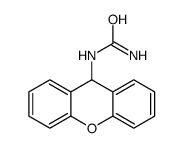 9H-xanthen-9-ylurea结构式