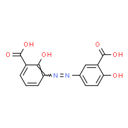 Olsalazine sodium EP Impurity B Structure