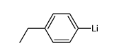 (p-ethylphenyl)lithium Structure