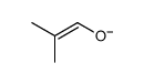 isobutyraldehyde enolate Structure