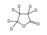 γ-丁内酯-D6结构式