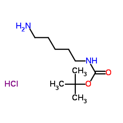 Boc-1,5-二氨基戊烷盐酸盐结构式