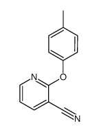 2-p-Tolyloxy-nicotinonitrile Structure