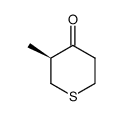 (-)-3-methyltetrahydrothiopyran-4-one Structure