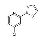 4-chloro-2-(2-thienyl)-pyridine Structure