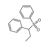 [(1-phenylpropyl)sulfonyl]benzene结构式