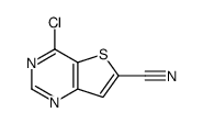 4-chlorothieno[3,2-d]pyrimidine-6-carbonitrile Structure