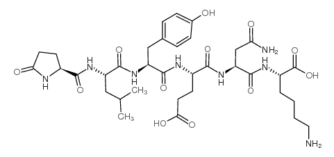 Neurotensin (1-6) trifluoroacetate salt structure