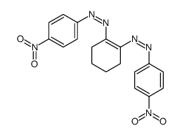 (4-nitrophenyl)-[2-[(4-nitrophenyl)diazenyl]cyclohexen-1-yl]diazene Structure