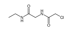 Acetamide, 2-[(2-chloroacetyl)amino]-N-ethyl结构式