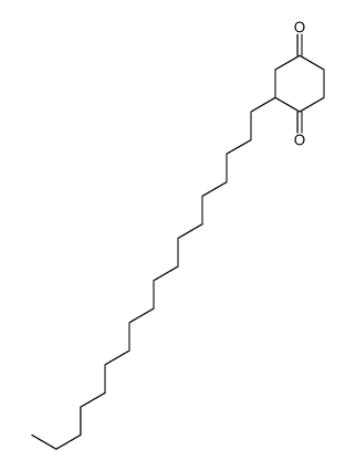 2-octadecylcyclohexane-1,4-dione Structure