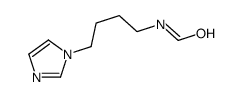 N-(4-imidazol-1-ylbutyl)formamide结构式