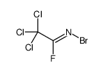 N-bromo-2,2,2-trichloroethanimidoyl fluoride Structure
