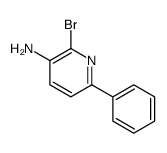 2-bromo-6-phenylpyridin-3-amine Structure