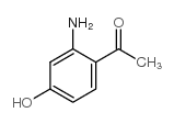 2-氨基-4-羟基苯乙酮结构式