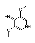3,5-二甲氧基吡啶-4-胺结构式