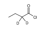 丁酰氯-D2结构式