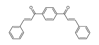 1,4-bis(3-phenyl-2-propenoyl)benzene Structure