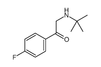 2-(tert-butylamino)-1-(4-fluorophenyl)ethanone Structure
