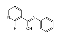 2-fluoro-N-phenylpyridine-3-carboxamide结构式