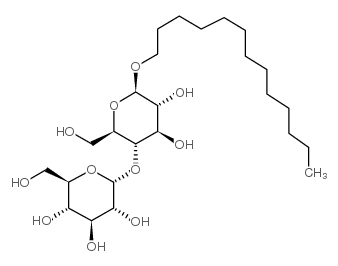 Tridecyl b-D-maltopyranoside Structure