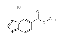 咪唑并[1,2-a]吡啶-6-羧酸甲酯盐酸盐结构式