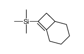 7-bicyclo[4.2.0]oct-6-enyl(trimethyl)silane结构式