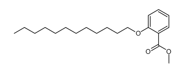 2-dodecyloxy-benzoic acid methyl ester结构式