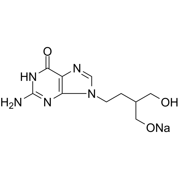 Penciclovir Sodium结构式