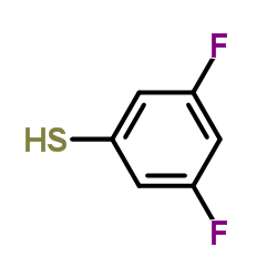 3,5-二氟苯硫酚结构式