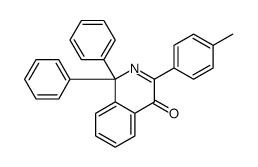 3-(4-methylphenyl)-1,1-diphenylisoquinolin-4-one结构式