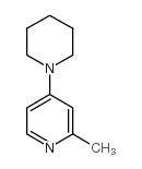 2-甲基-4-(1-哌啶基)-吡啶结构式