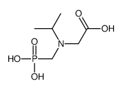 2-[phosphonomethyl(propan-2-yl)amino]acetic acid Structure