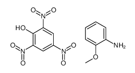 2-methoxyaniline,2,4,6-trinitrophenol Structure