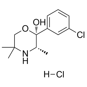 Radafaxine (hydrochloride) structure
